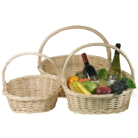 Корзинка для фруктов с ручкой 35x26см Contacto