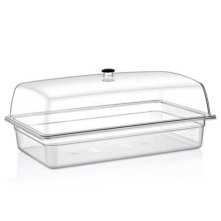 Крышка-колпак GN 1/1 530х325мм прозрачная (PC)