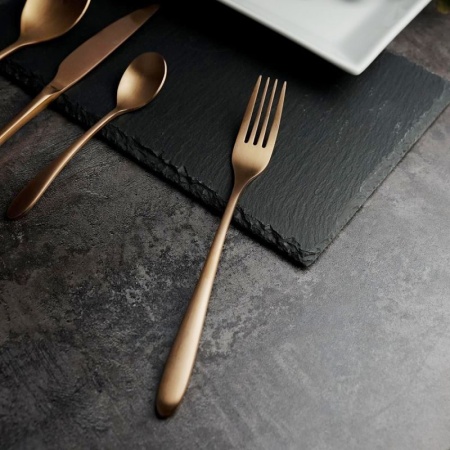 Вилка столовая 21.2см Alessi-Copper медный матовый цвет PVD покрытие