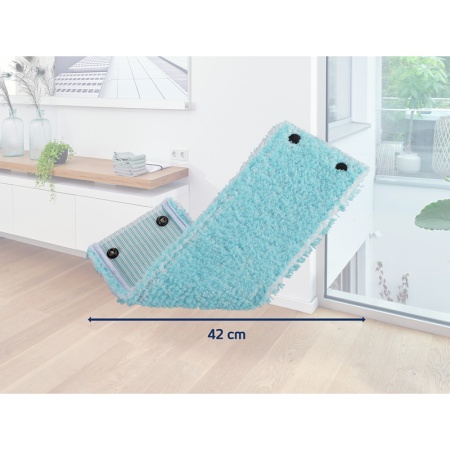 Сменная насадка для швабры Clean Twist XL - 42см - Extra Soft тряпка для деревянных полов