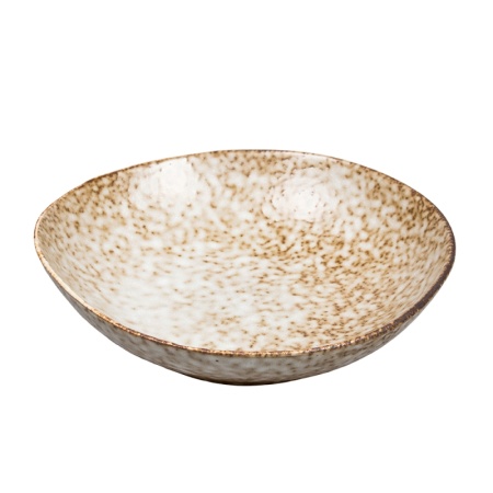 Тарелка глубокая, салатник Ø19.5см 550мл STOCKHOLM Brown Spider Silk