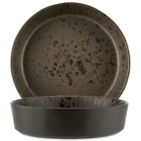 Тарелка глубокая Ø18см PHOBOS коричневая