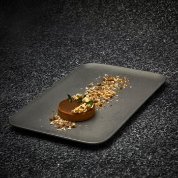 Тарелка прямоугольная 33x20см SHALE