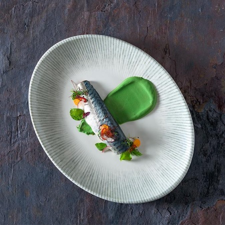 Тарелка овальная 25x19см IRIS Moove