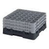 Кассета Camrack на 36 ячеек для мойки и хранения бокалов Ø7.3x19.6см Cambro черный, 2шт