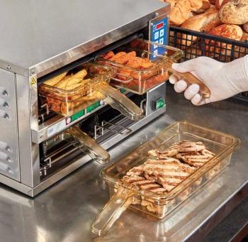 Гастроемкость с 1-ой ручкой GN 1/3 325x176x65мм Cambro термостойкая