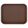 Поднос текстурная поверхность 45x35см Cambro коричневый
