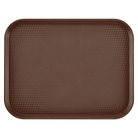 Поднос текстурная поверхность 45x35см Cambro коричневый