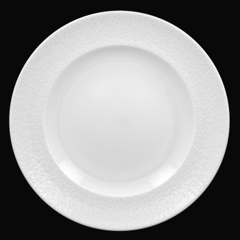 Тарелка плоская Ø24см белая CHARM+
