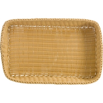 Корзинка для хлебобулочных изделий GN1/1 53x32.5x(h)10см св.бежевая