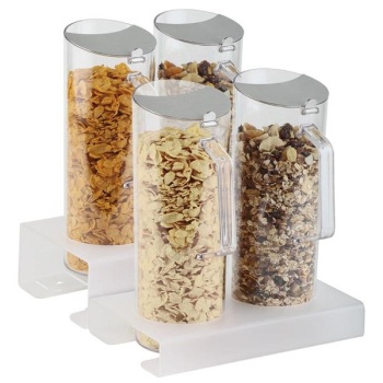 Кувшины-диспенсеры для мюсли 1.5л на подставке APS