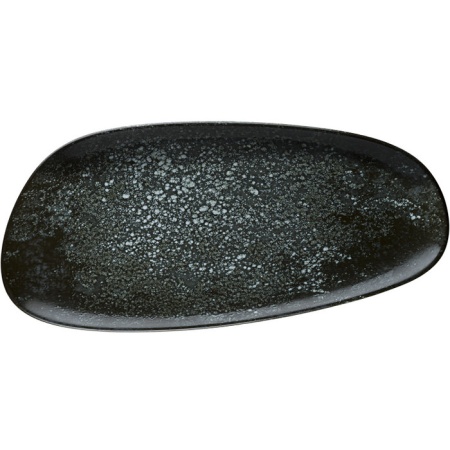 Блюдо, тарелка прямоугольная 34x16см COSMOS Black Vago