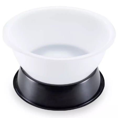Нескользящая подставка для миски Ø22.5-28см (h)8см черная