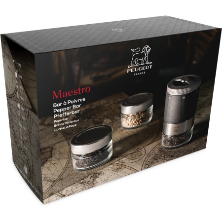 Мельница для перца MAESTRO u'Select с емкостями для специй