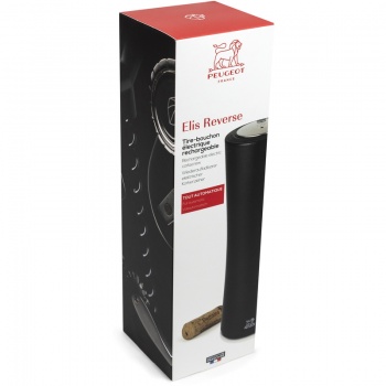 Штопор электрический ELIS REVERSE Black 21см