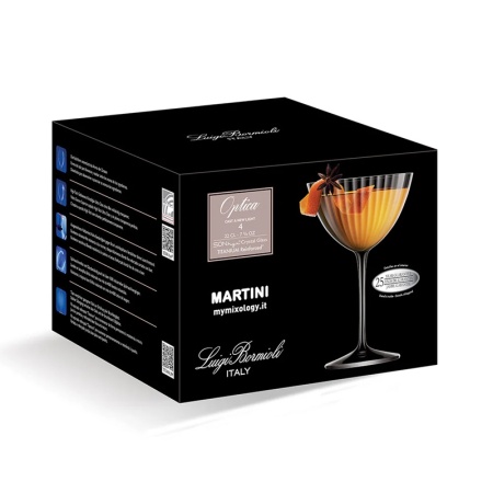 Набор бокалов 220мл OPTICA Martini, 4шт
