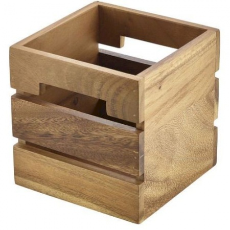 Подставка для столовых приборов Acacia 15x15x15см GenWare