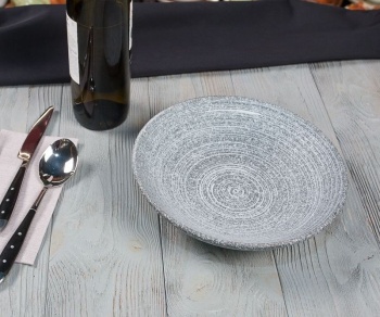 Блюдо, салатник 1000мл Ø23.2см Stone TAIGA Untouched