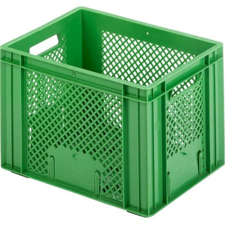 Ящик для овощей и фруктов 40x30x27.2см зеленый