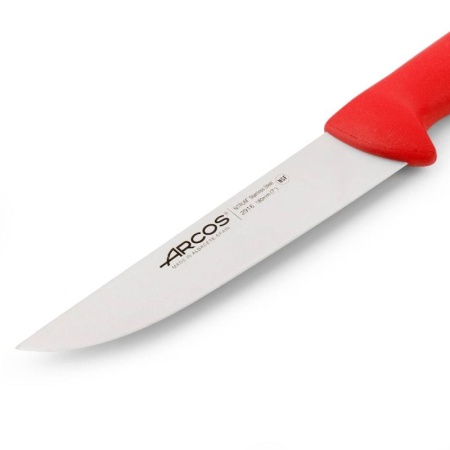 Нож мясной разделочный 18см 2900 красный