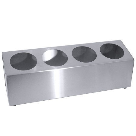 Подставка на 4 стакана для столовых приборов 56.5x15x(h)15см Contacto