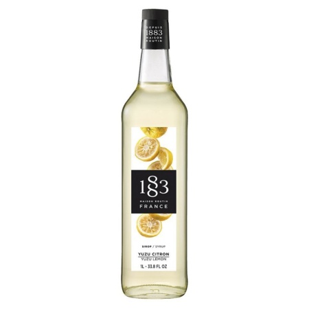 Сироп 1883 Юзу (японский лимон) (Yuzu Lemon), 1л - стекло