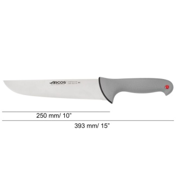 Нож мясной разделочный 25см COLOUR PROF