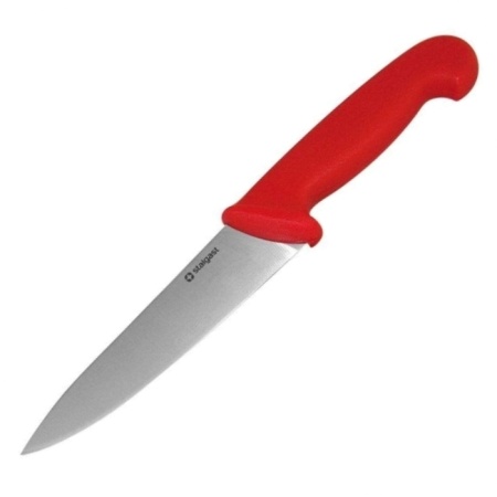 Нож кухонный 15см Stalgast красный HACCP