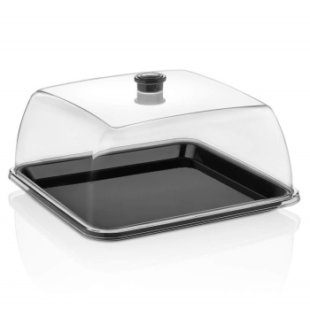 Гастроемкость 280x280мм черная (PC)