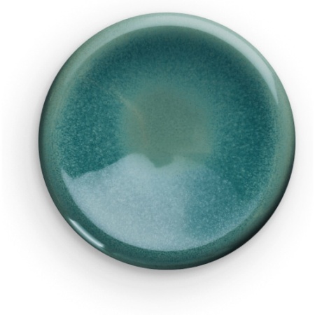 Тарелка объемная - Stone - 20см - Nephrite (зеленый)