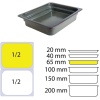 Гастроемкость GN 1/2 32.5x26.2x6.8см Gloire Stage