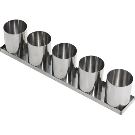 Форма для выпечки 5 модулей 9.5x12x60см Колодей