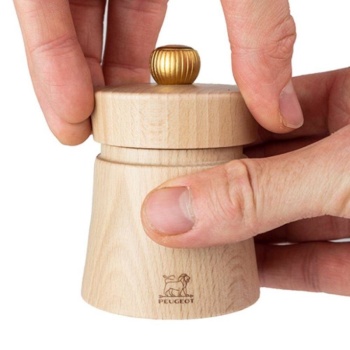 Мельница для соли BAYA Natural 8см