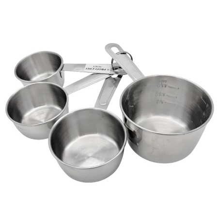 4 мерные чашки на связке Profi-Chef