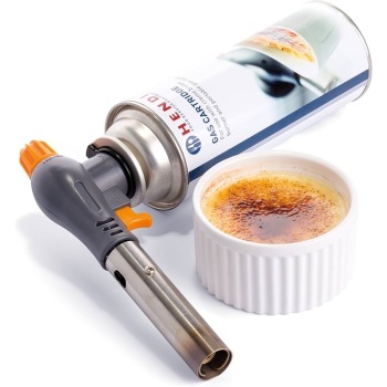 Горелка газовая, карамелизатор для крем-брюле 5x19x25cм с баллоном