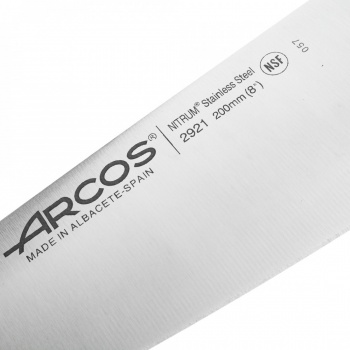 Нож поварской 20см шеф-нож 2900 зеленый