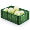 Ящик для овощей и фруктов 60x40x21см зеленый