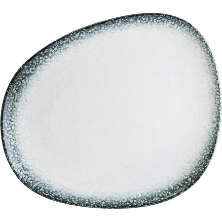 Тарелка плоская 32x27см CALLIS Black Vago