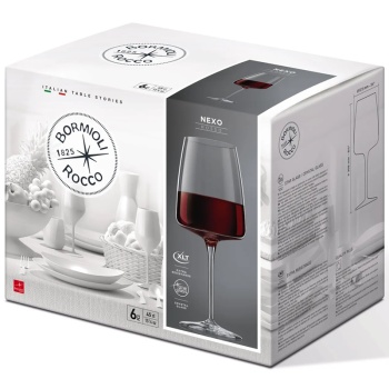 Набор бокалов для красного вина 450мл NEXO, 6шт