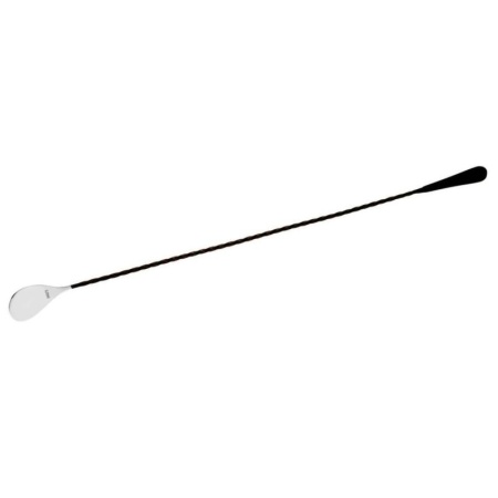 Ложка барная 45см с лопаточкой черная - B004HXLB The Bars